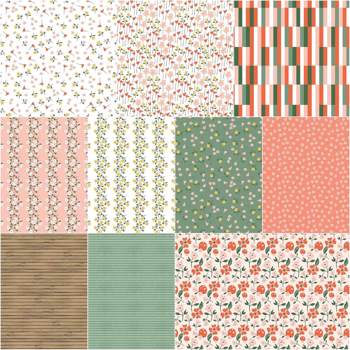 Flower Market Fat Eighth Bundle - 10 Pieces