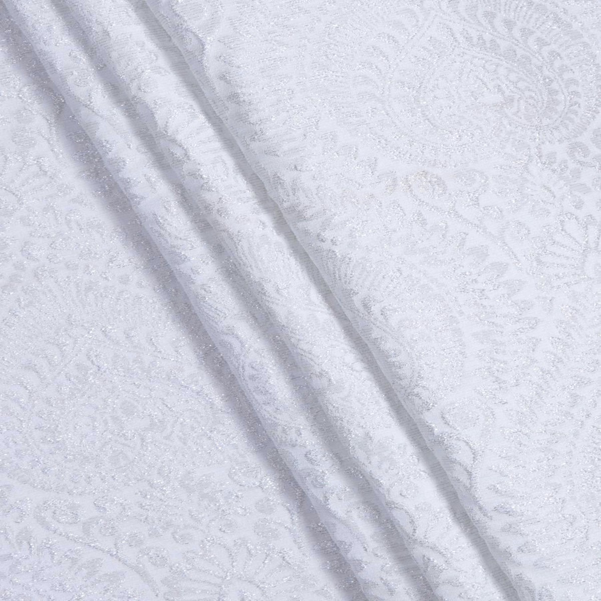 ‘Alperen’ Fabric by the Metre (White)