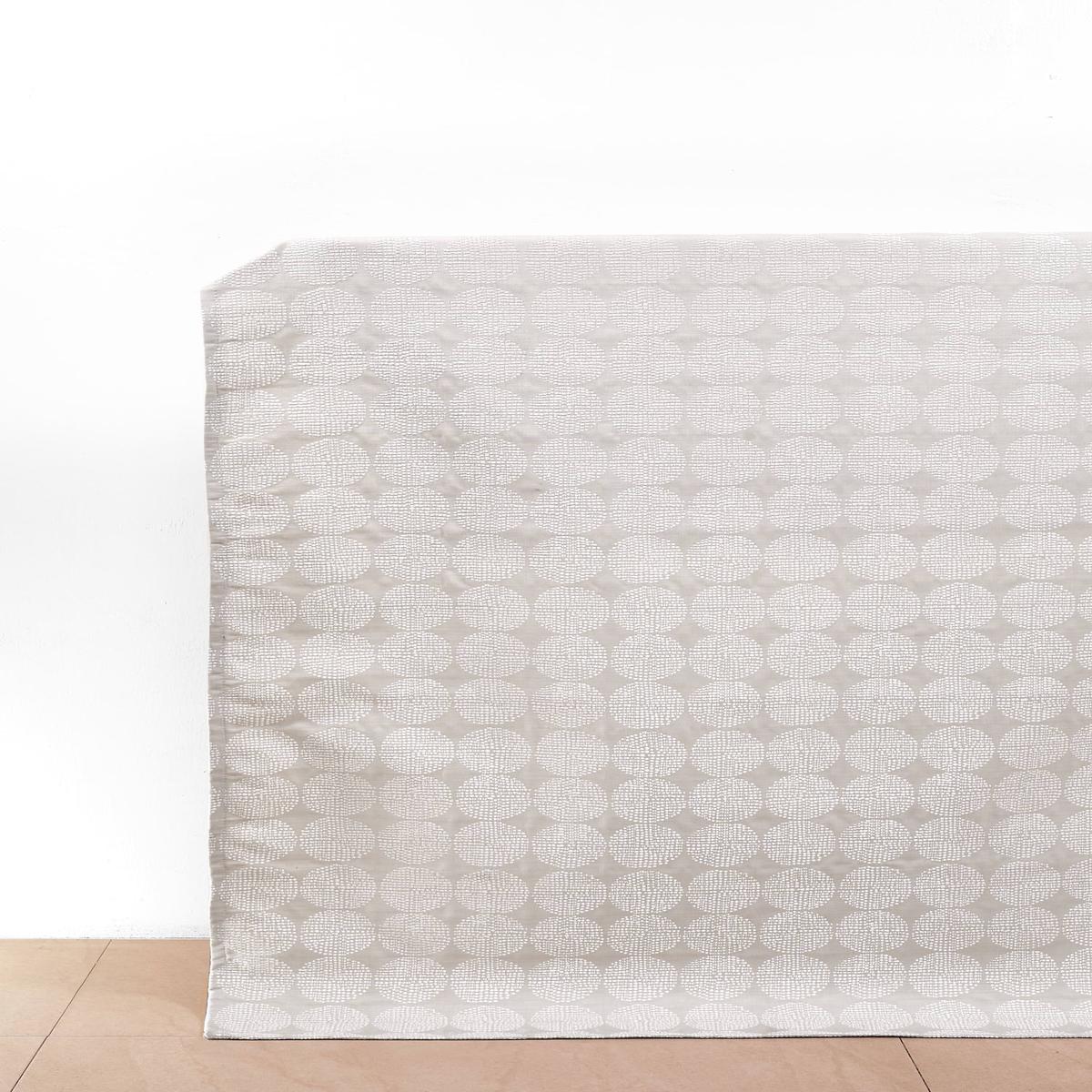 ‘Herbal Cellar’ Fabric by the Yard (White/ Gray)