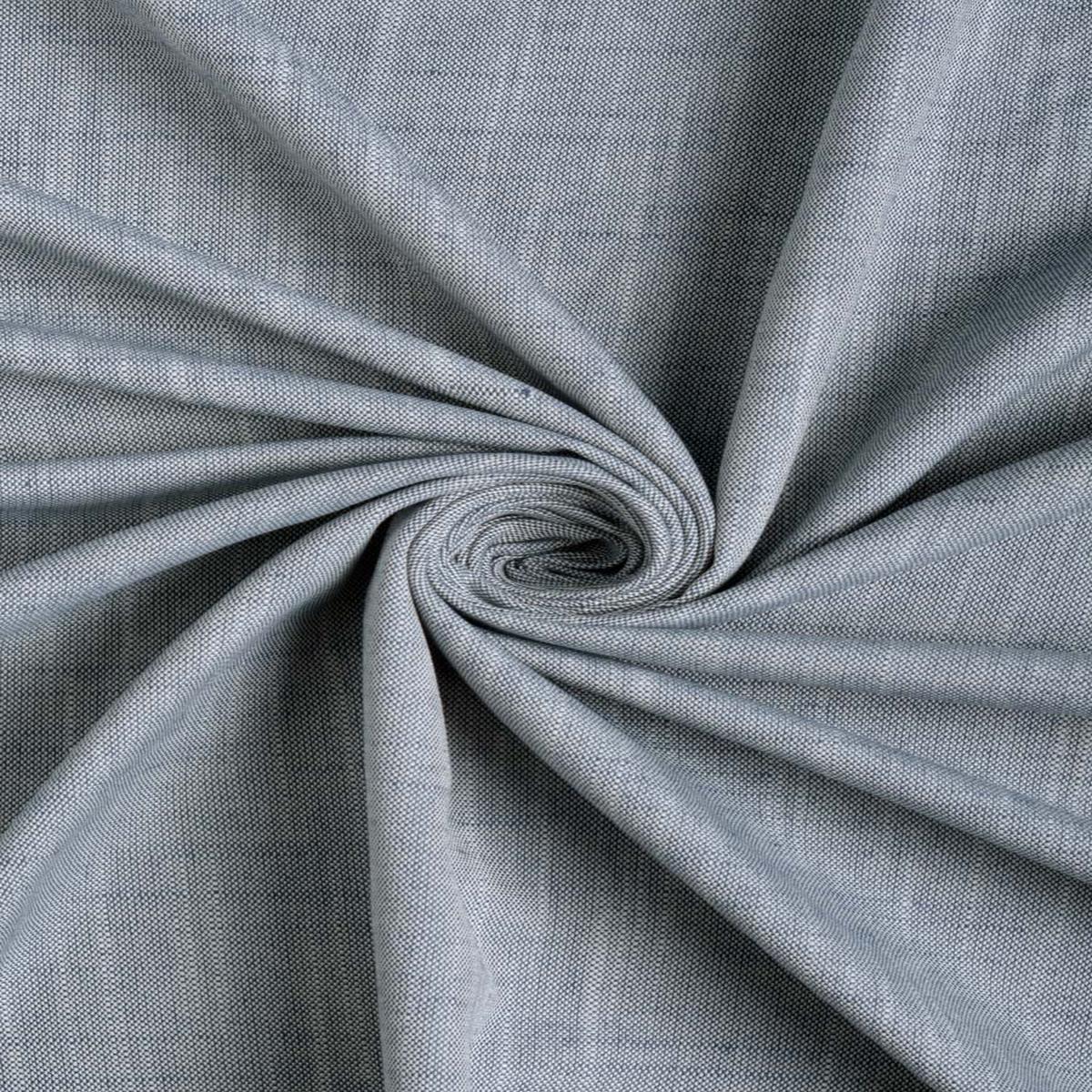 ‘Flamingo’ Fabric by the Yard (Denim Blue)