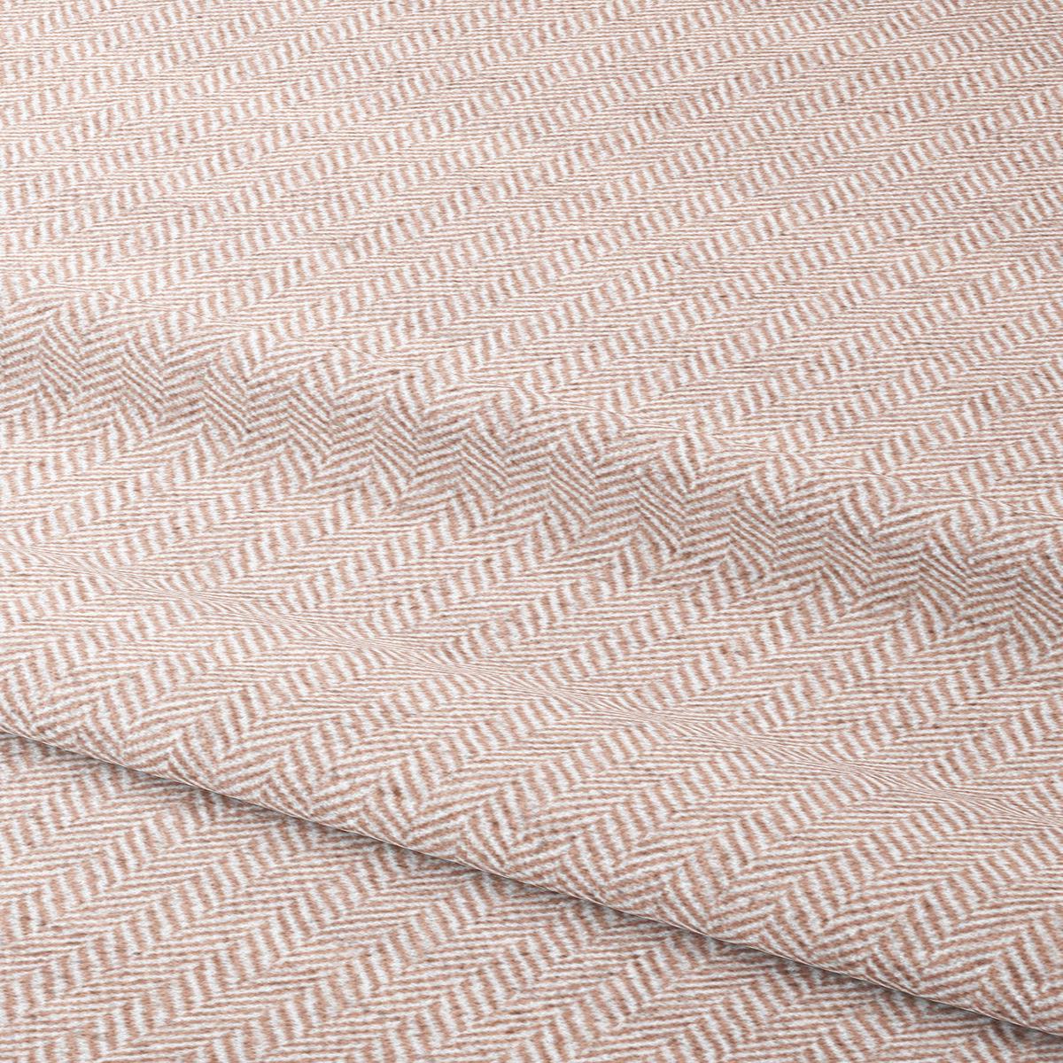 ‘Strawberry Freeze’ Fabric by the Yard (Blush Pink/ White)
