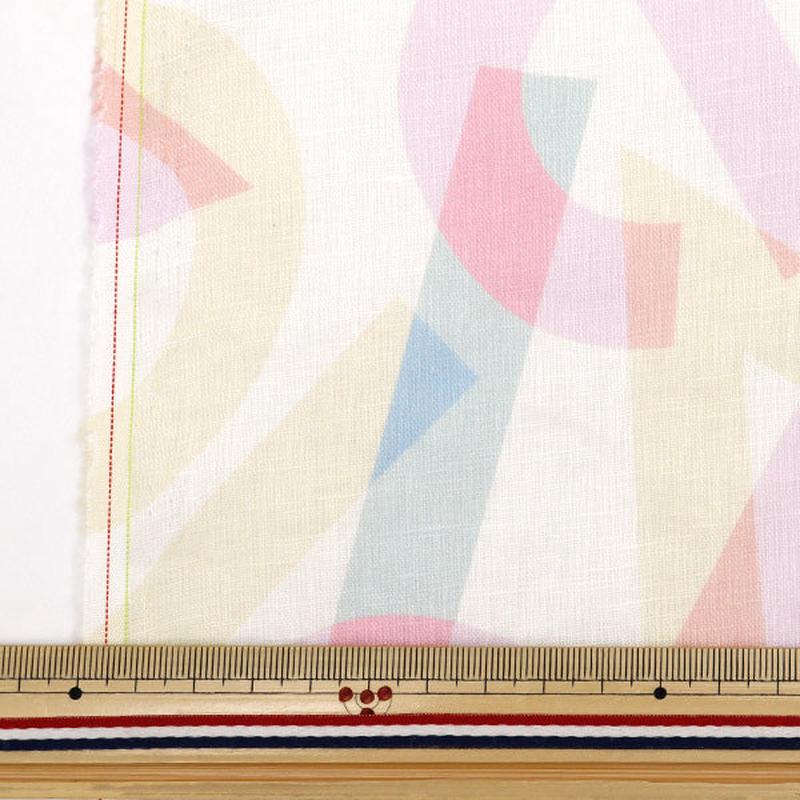 [From quantity 5] Fabric “Liberty Fabric Flanders Linen Spectrum 3634102-J24E” Liberty Japan