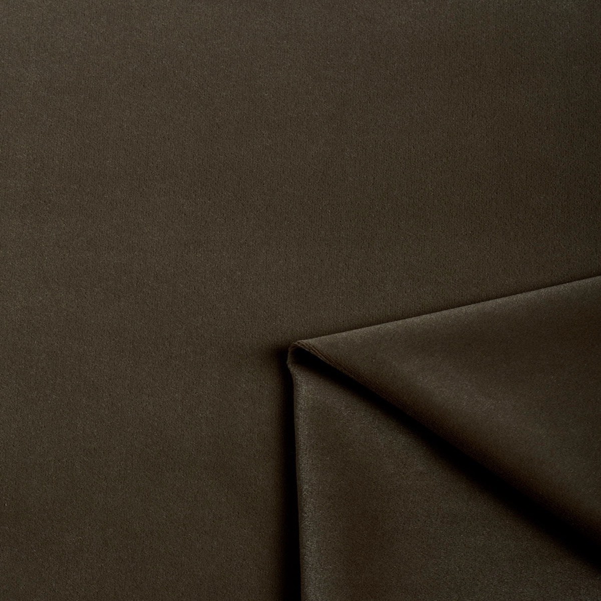 ‘Winter Dill’ Fabric by the Metre (Dark Brown)