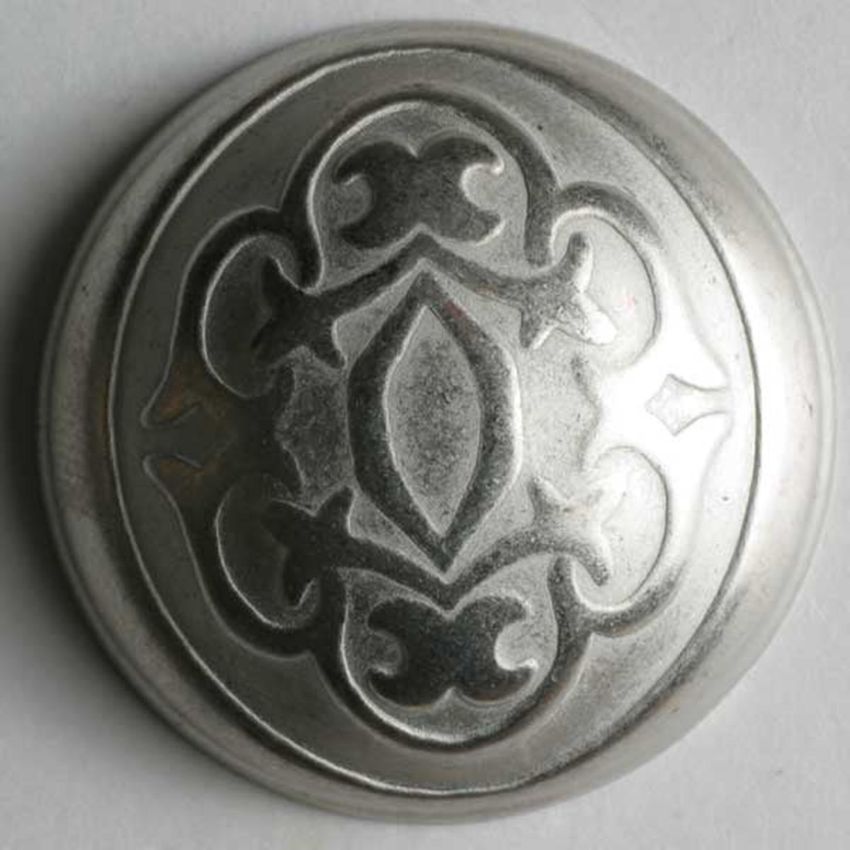 Round Silver Metal Buttons 1991 1992