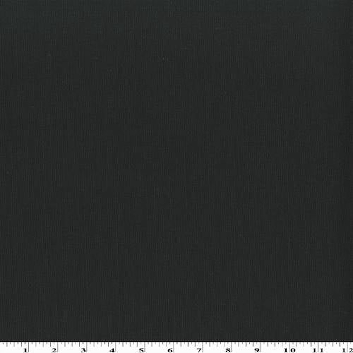 1 5/8 YD PC-Black/Gray Wool Blend Pinstripe Suiting Fabric