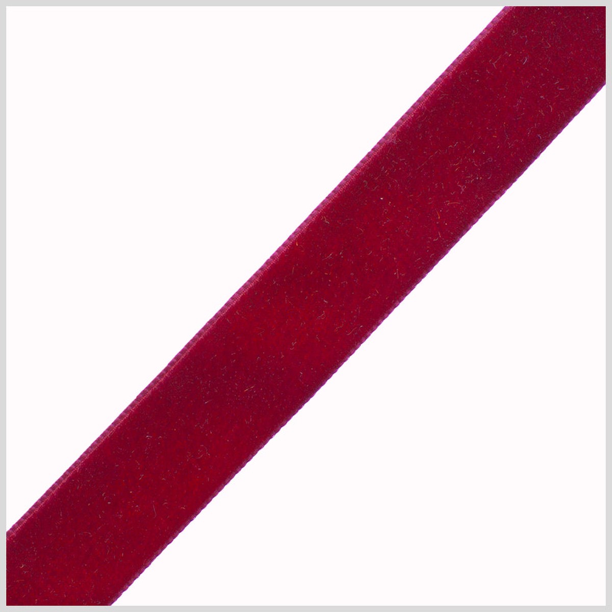 0.875″ Wine Nylon Velvet Ribbon