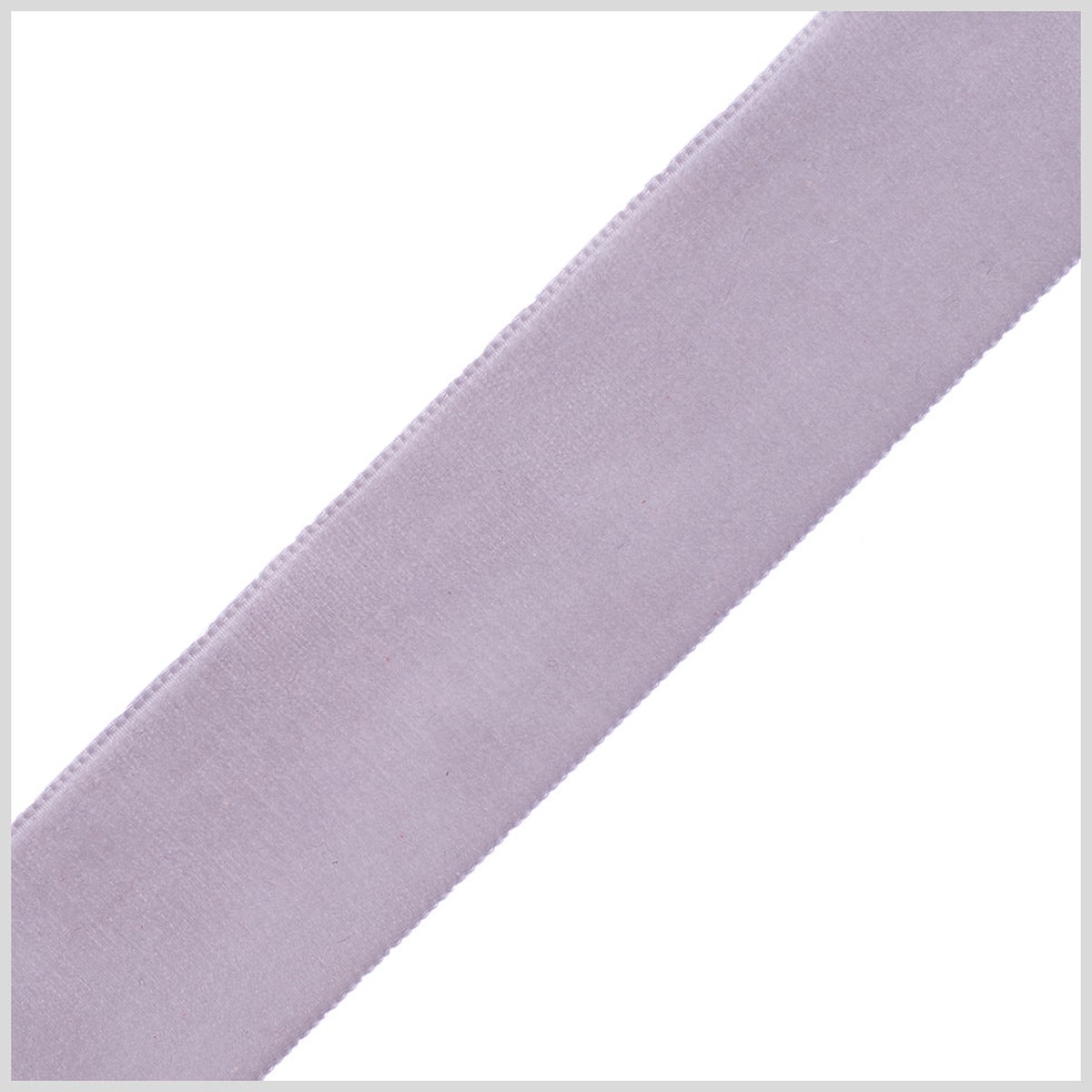 1.375″ Gray Nylon Velvet Ribbon