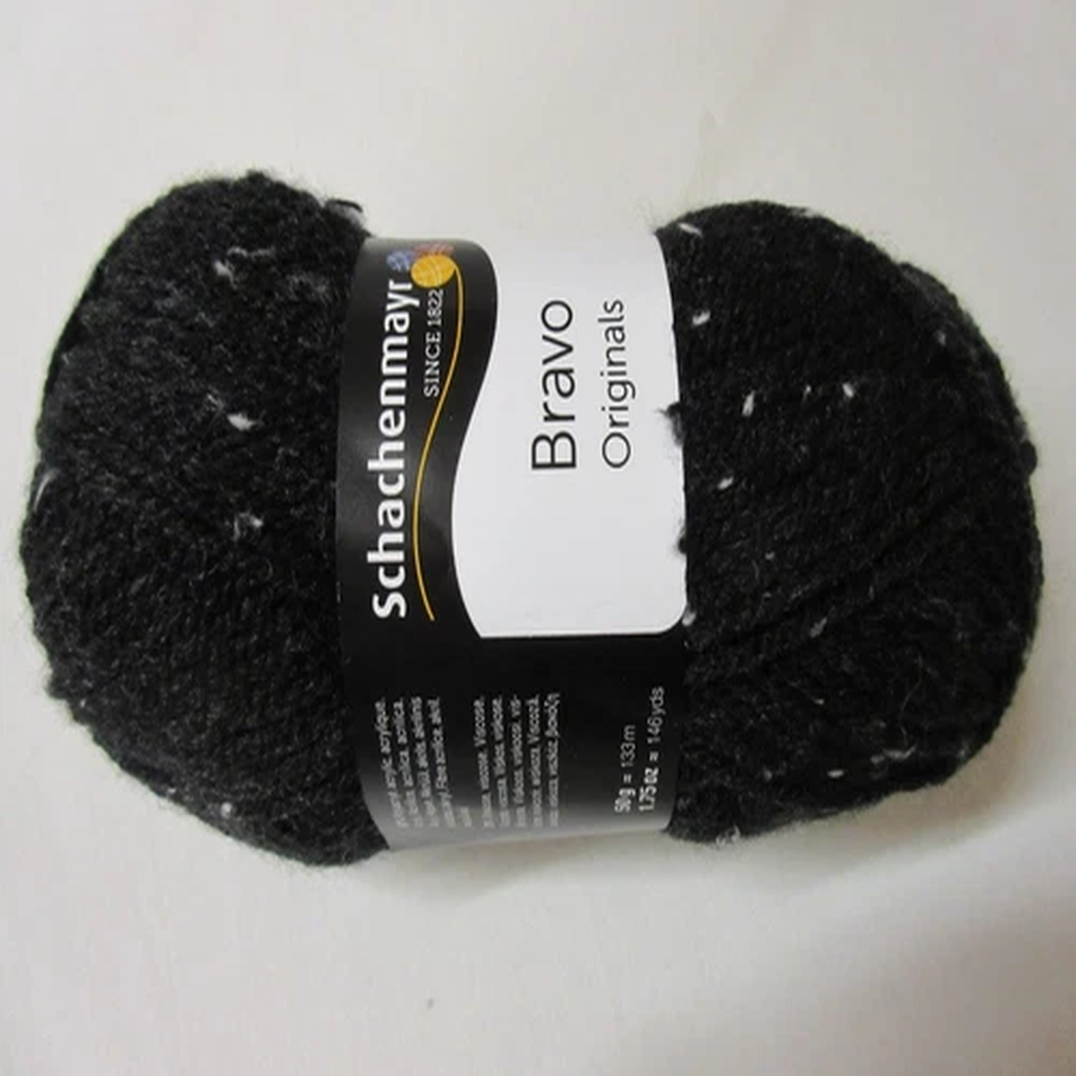 “Bravo” by Schachenmayr 50 g, all-round yarn, synthetic yarn, col. 8375 (Charcoal)