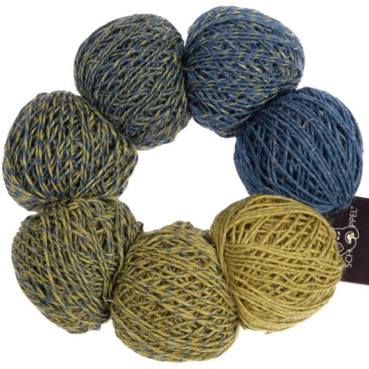 Zauberperlen Hanf – Intermezzo (Color #2522) – FULL BAG SALE (5 BUNDLES OF 7-MINI SKEINS)