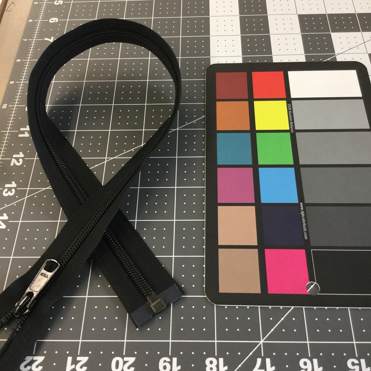 21.5" Separating Coil Zipper | Black | YKK Brand | Jackets