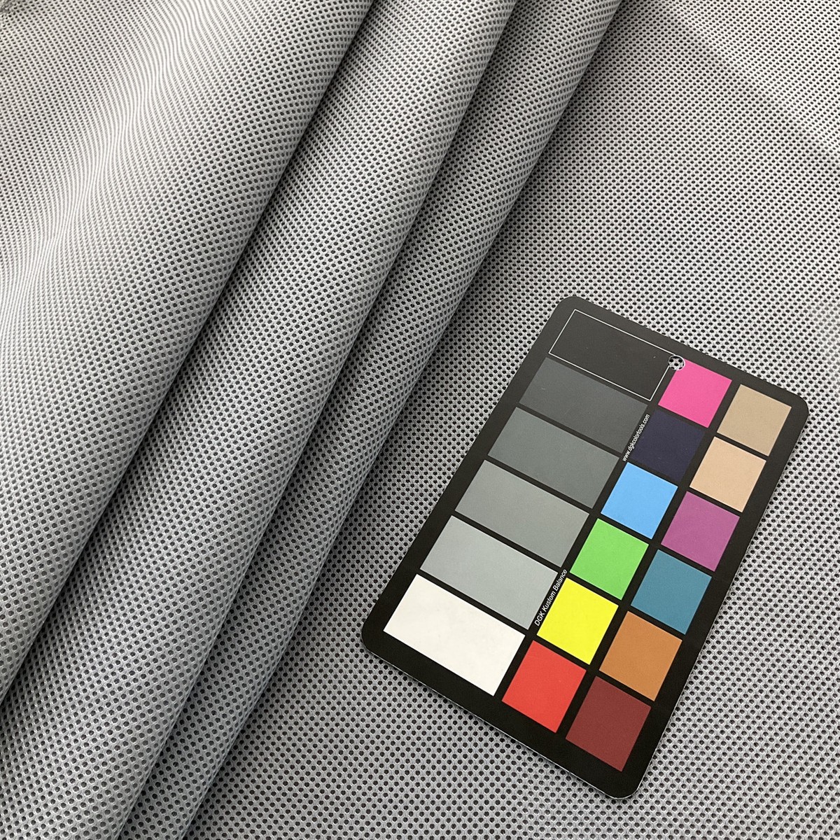 Spacer Mesh Gray | Medium Weight Mesh Fabric | Home Decor Fabric | 58" Wide