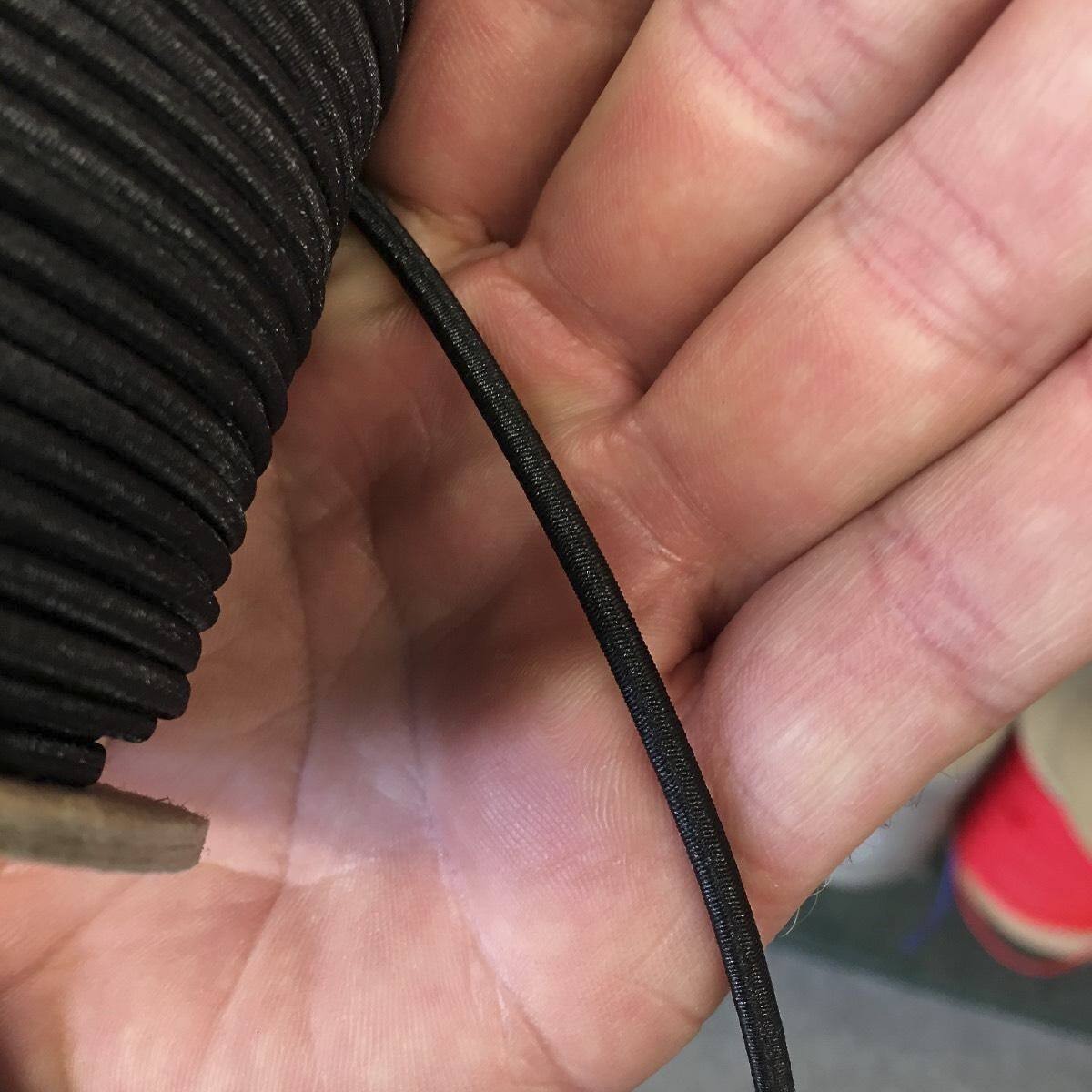 1/8″ Shock cord black
