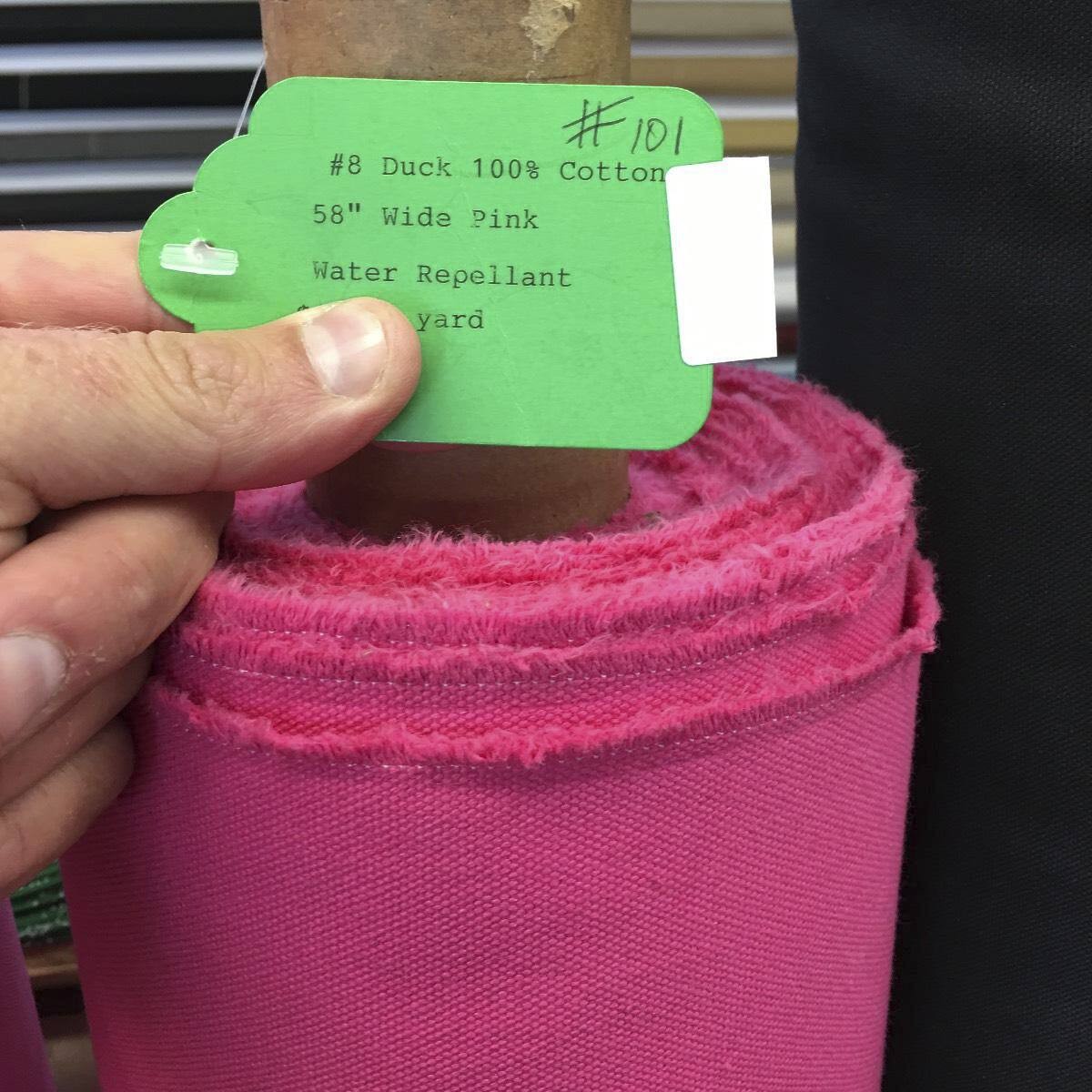 #8 Cotton Duck 58 Wide Hot Pink