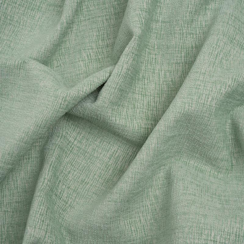 Chenille Upholstery Woven with Latex Backing - Aqua - Lovell Collection