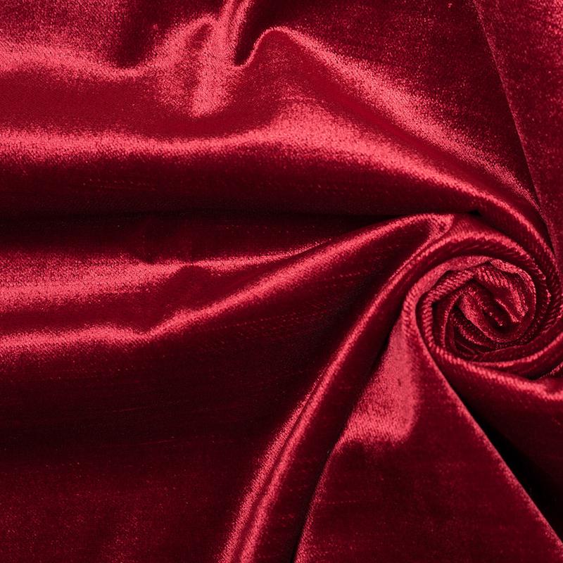 Cabernet Polyester Velvet