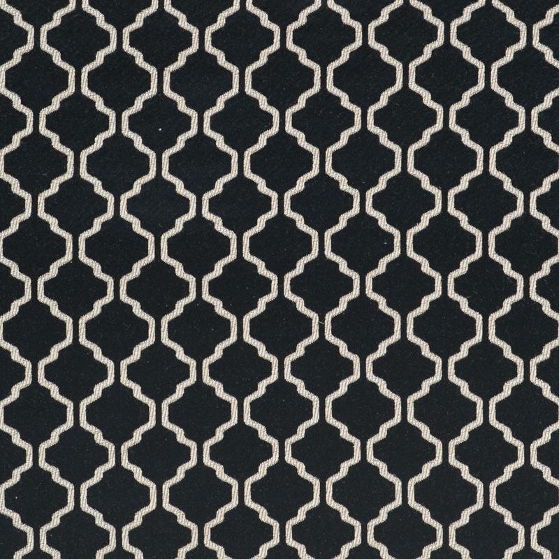 Porcini Geometric Trellis Polyester