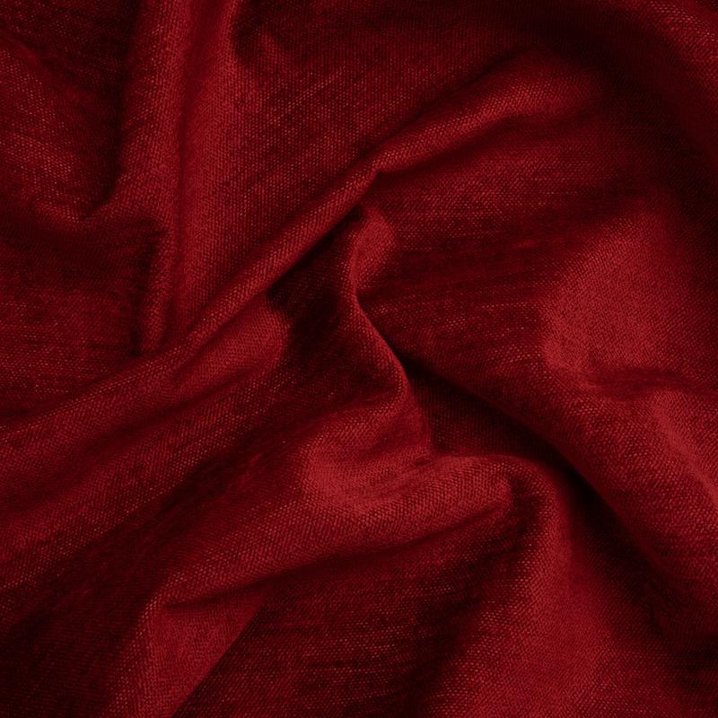 Upholstery Chenille with Latex Backing – Fire Engine – Tonnet Collection