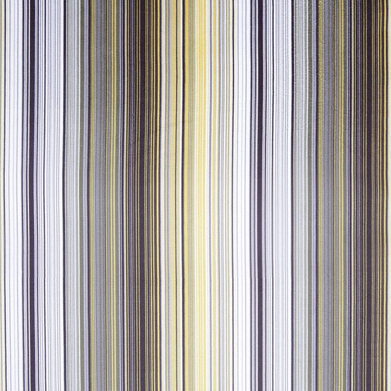 Yellow Striped Upholstery Velvet
