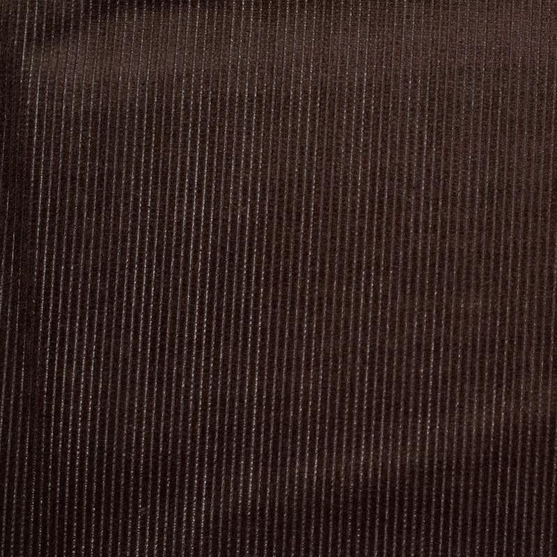 Brown Ribbed Velvet