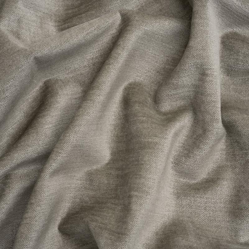 Upholstery Chenille with Latex Backing – Chrome – Tonnet Collection