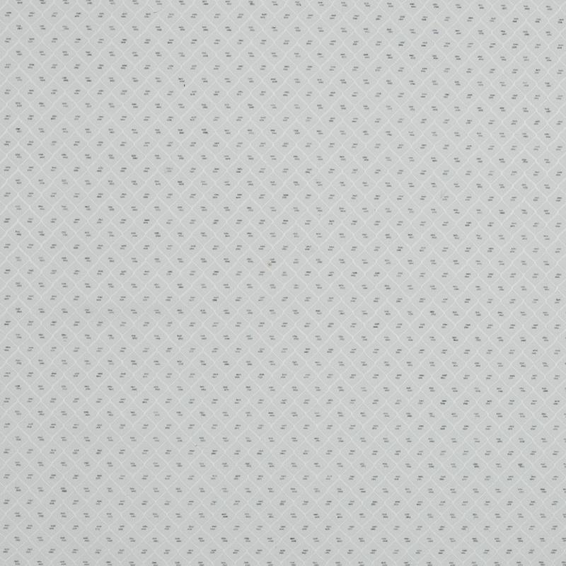 White and Gray Diamond Patterned Jacquard