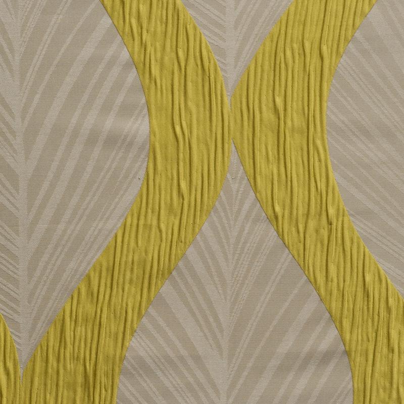Wasabi  Bold Leaves Polyester