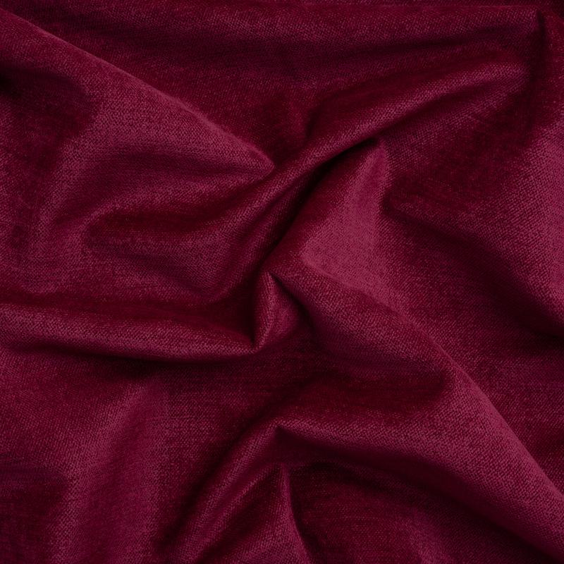 Upholstery Chenille with Latex Backing – Raspberry – Tonnet Collection