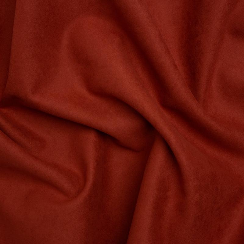 Upholstery Faux Suede – Brick Red – Lyndhurst Collection
