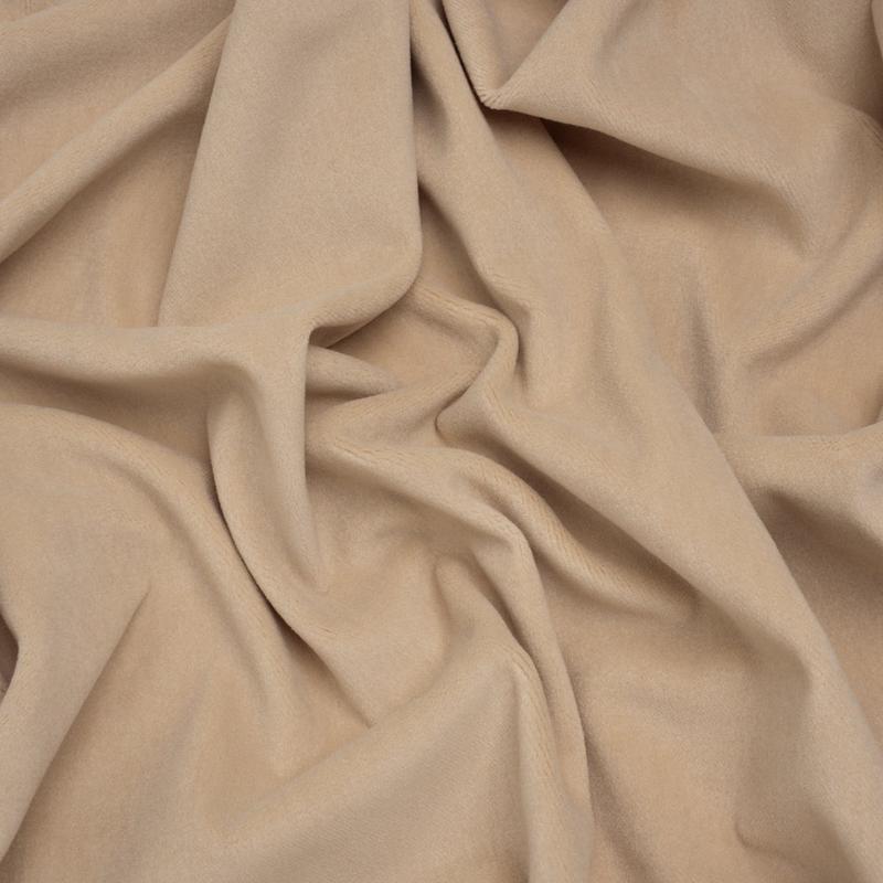 Wool and Cotton Upholstery Velveteen – Sand – Dakota Collection
